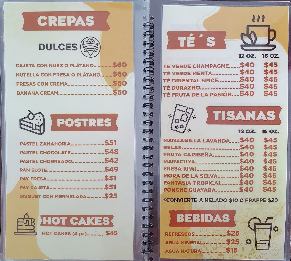 Cafeteria Seroga Menu - Image 1